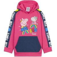 FFX78: Girls Peppa Pig Pink Hoodie (1.5-5 Years)